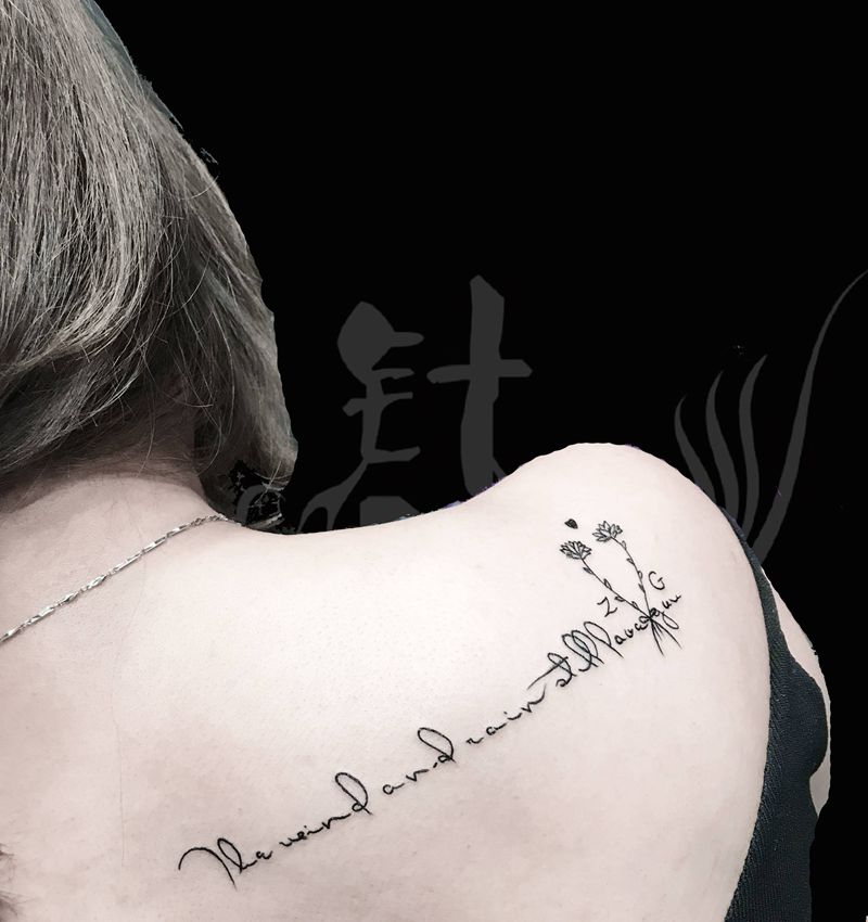 小做纹身图片_小清新纹身图案