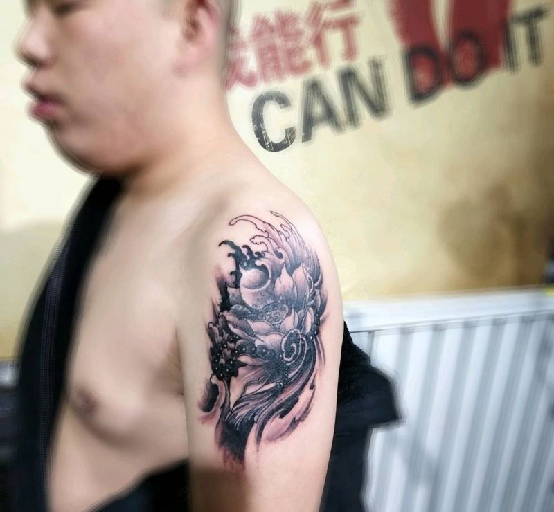 遮盖后纹身图片_手臂纹身图案