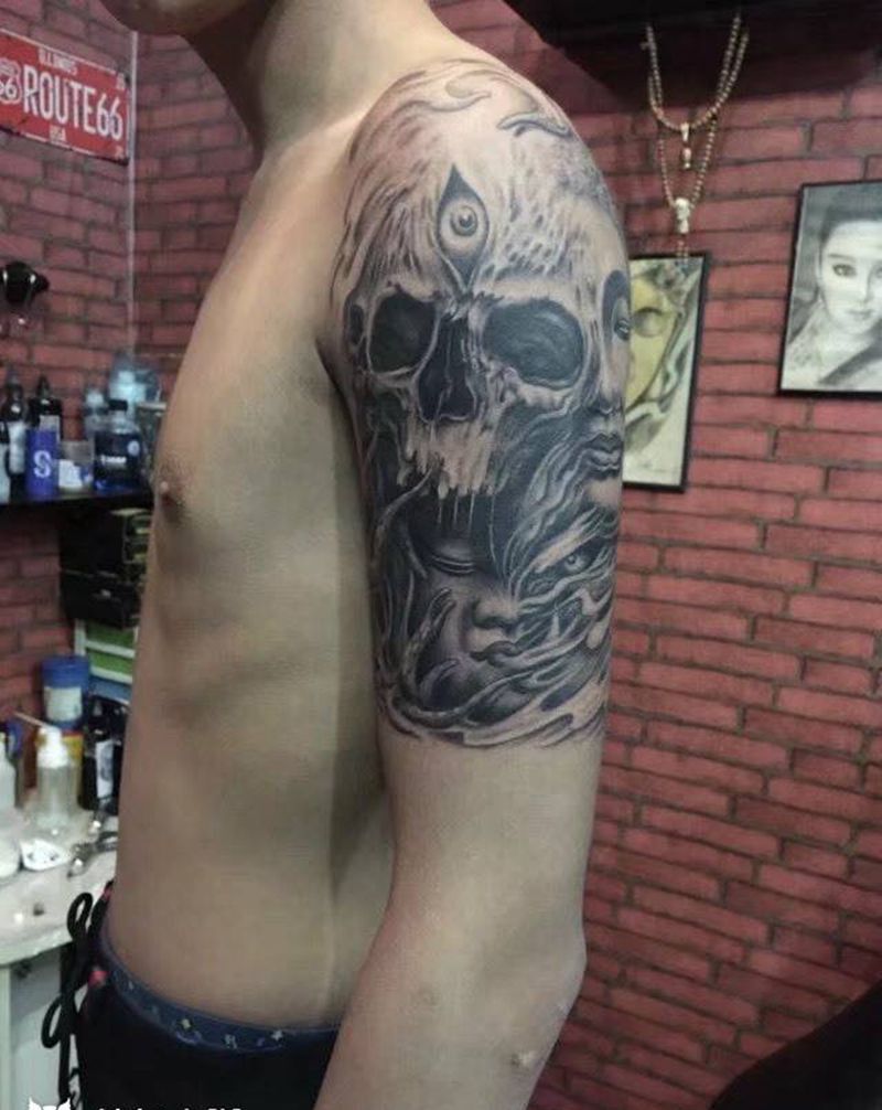 一念之间纹身图片