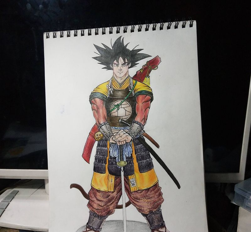 悟空纹身图片_手臂背部纹身图案