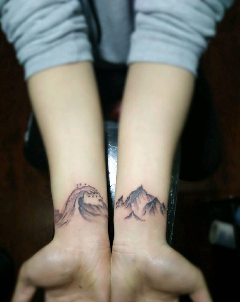 小点刺纹身图片