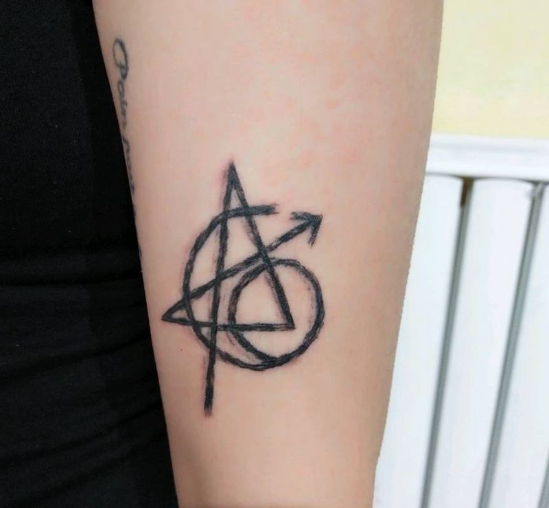 清新素材纹身图片_手臂纹身图案