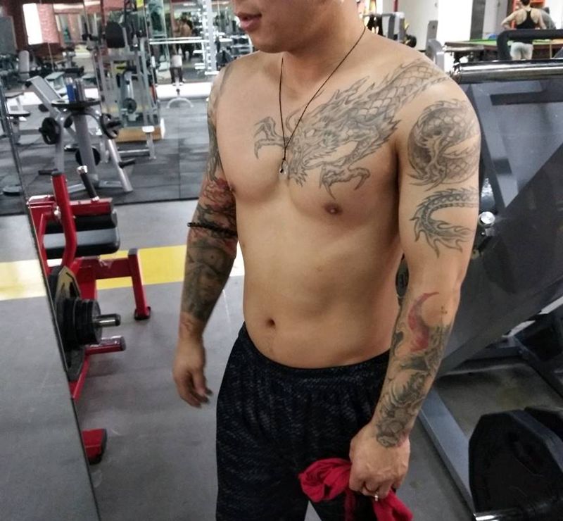 抗病毒，人人爱美纹身图片_自己纹身图案