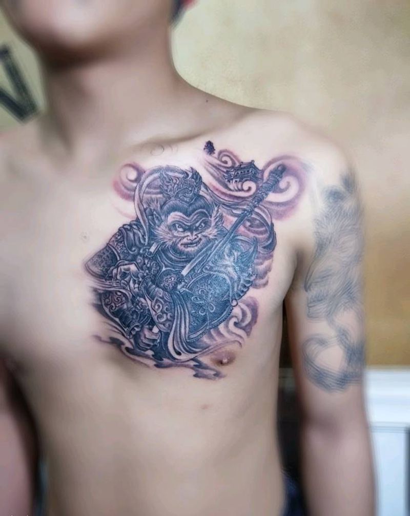 未完成待续纹身图片