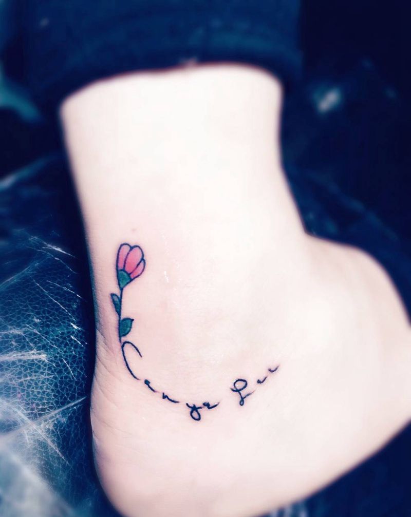 小清新纹身图片