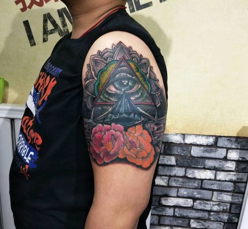 修改前修改后纹身图片_手臂纹身图案