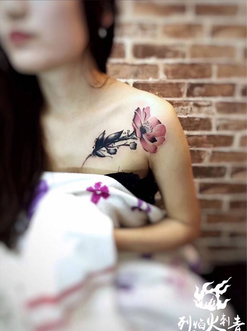 遮盖英文纹身图片