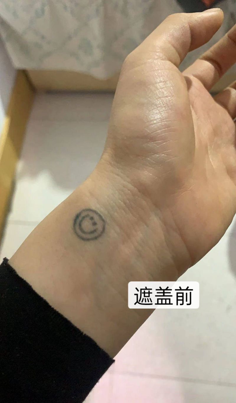 小遮盖纹身图片_手部纹身图案