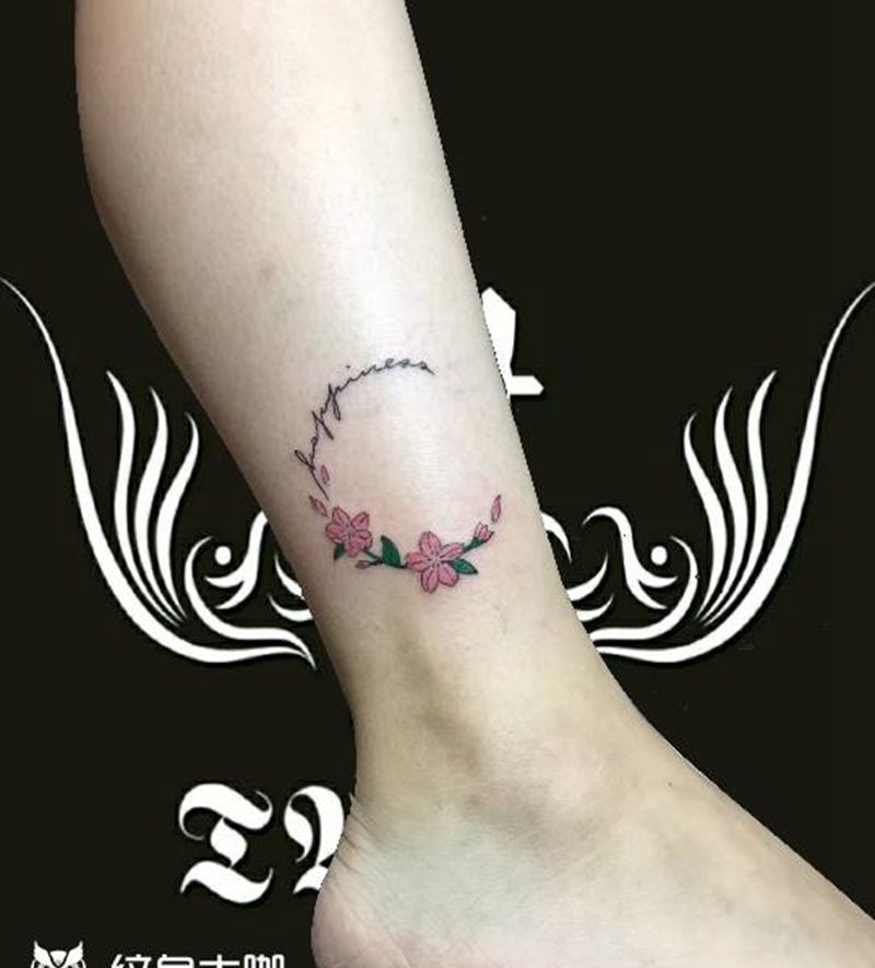 小花纹身图片