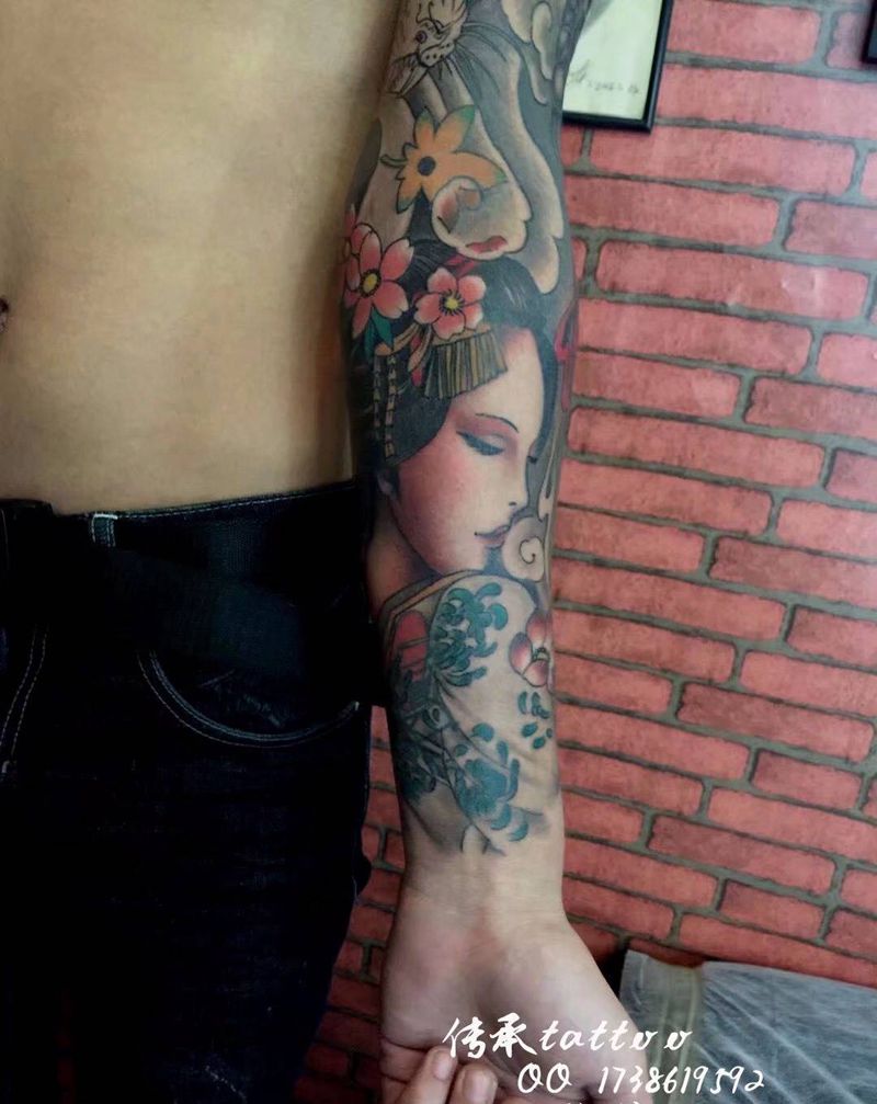 一点点纹身图片