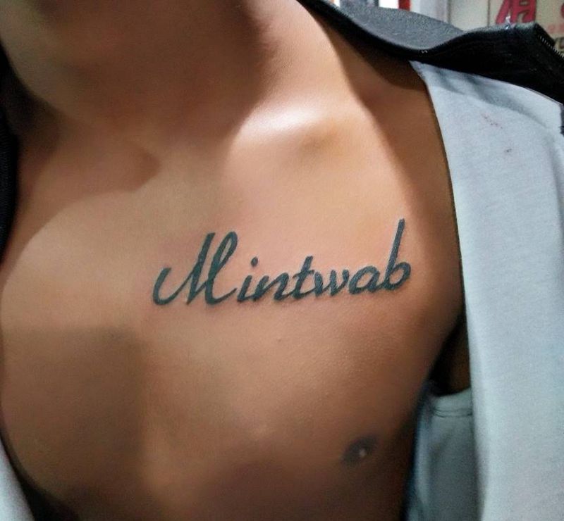 英文字体纹身图片