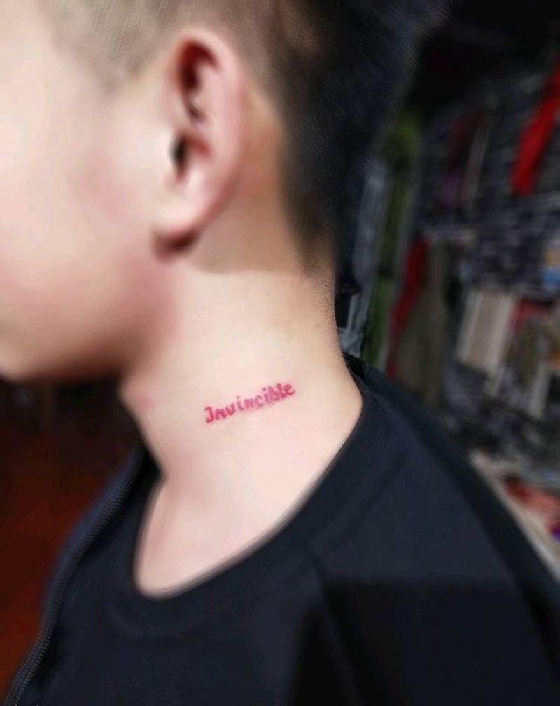 小英文纹身图片