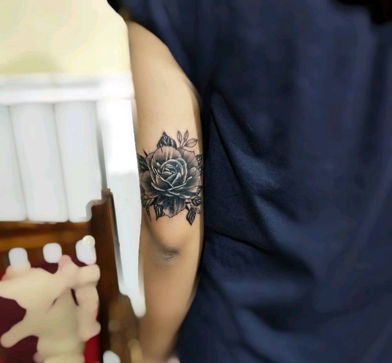 遮盖后，纹身图片_手臂纹身图案