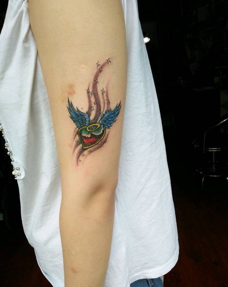 疤痕遮盖纹身图片