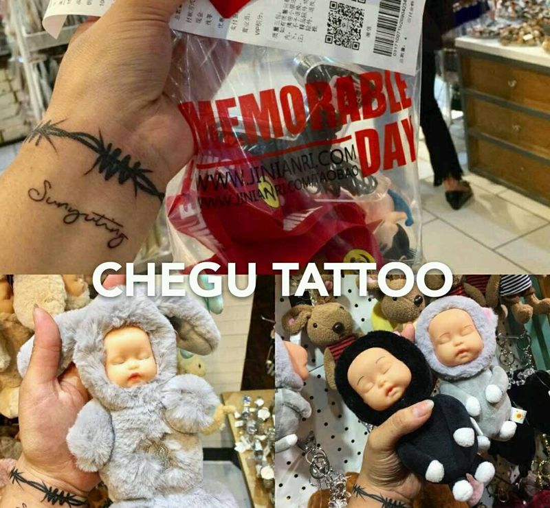 手链＋英文纹身图片