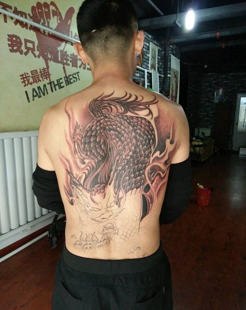 麒麟下次继续纹身图片