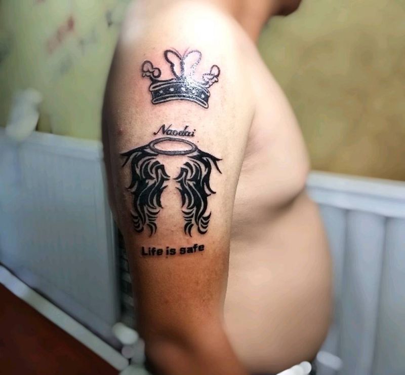 临摹科比纹身图片_手臂字符成品纹身图案