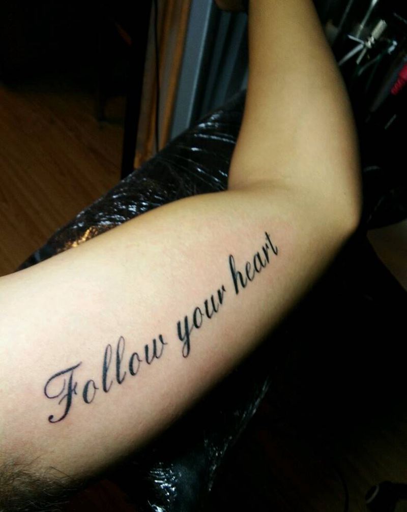 花体英文纹身图片