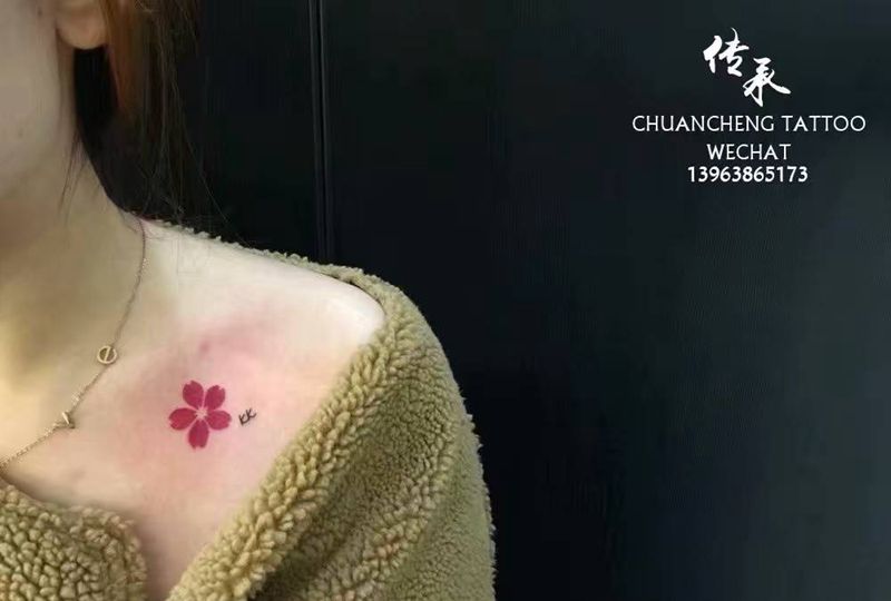 喜欢简单纹身图片