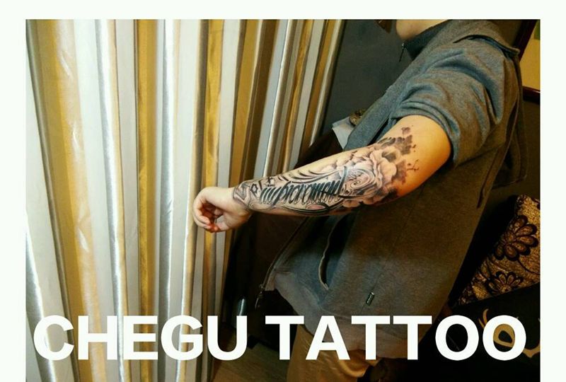 奇卡诺纹身图片