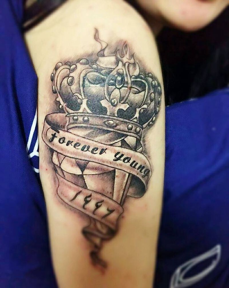 遮盖后纹身图片