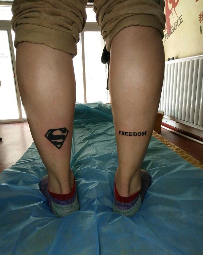 小图两枚纹身图片