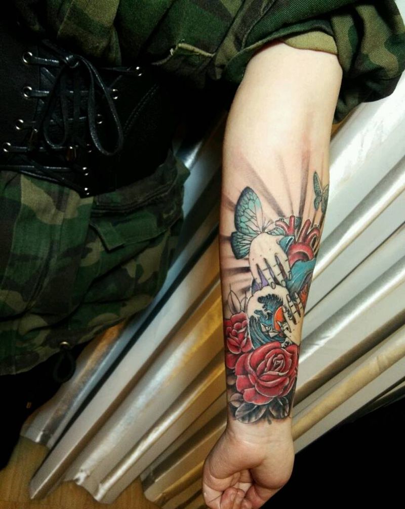 关于爱的纹身(遮盖专属设计)纹身图片