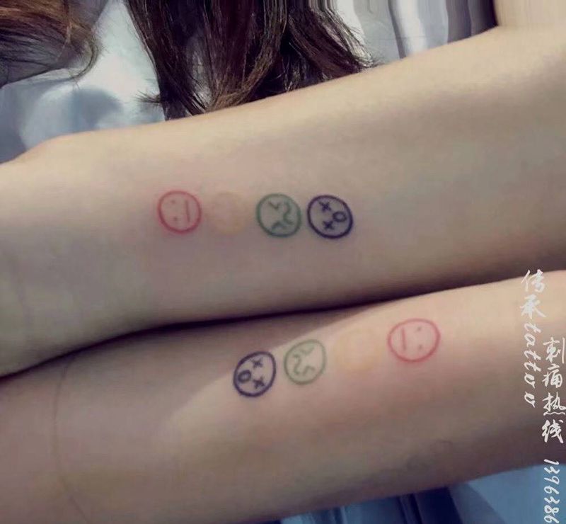 闺蜜纹身图片