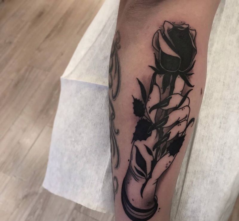 ◾️纹身图片_手臂New School纹身图案