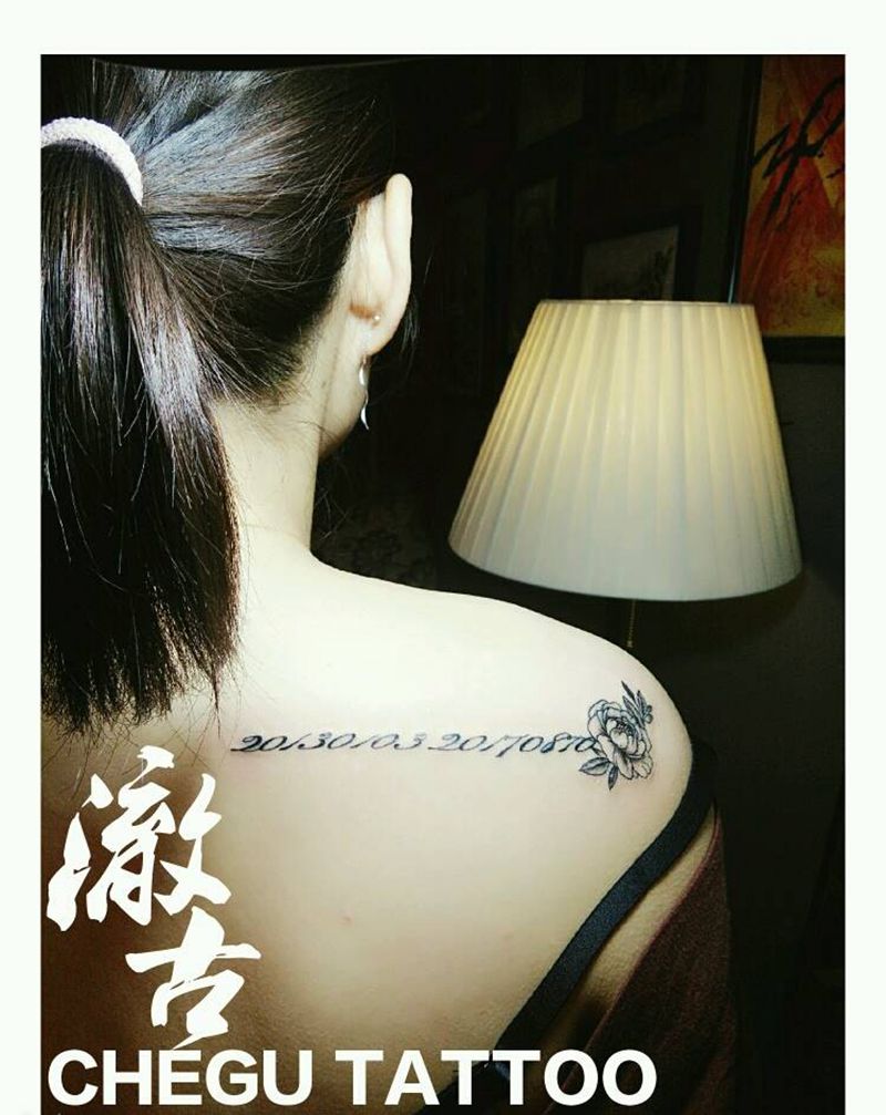 小清新纹身图片