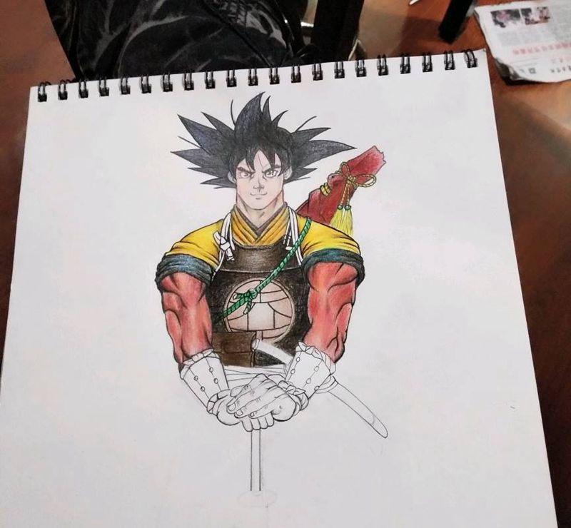 悟空进行中纹身图片