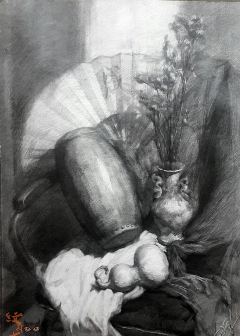 忙了一星期的作品纹身图片