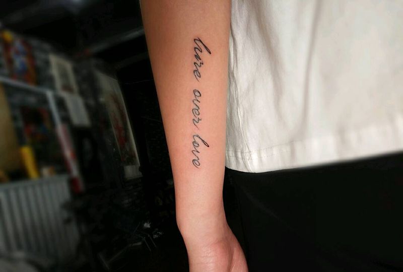 小清新纹身图片