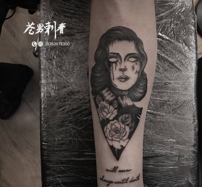 无纹身图片_成品纹身图案