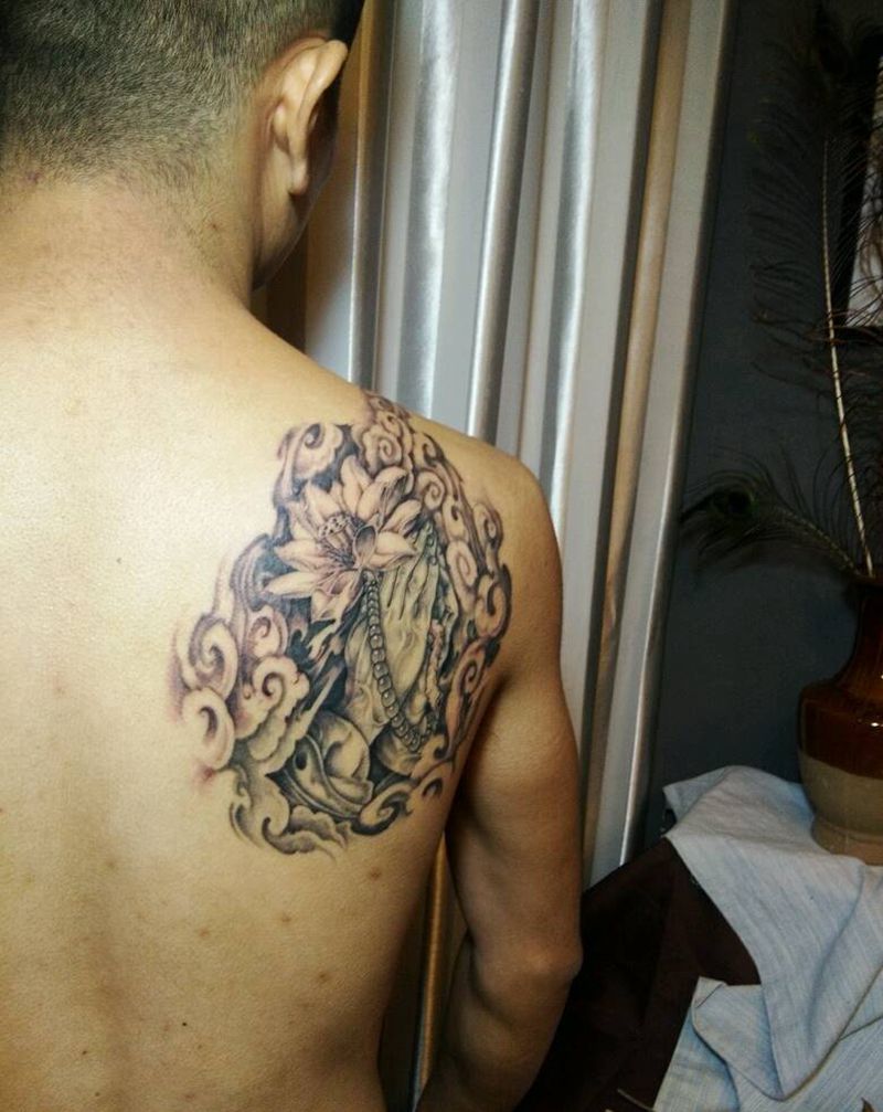 原创禅意纹身纹身图片