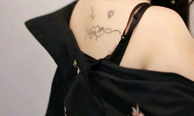 10元秒杀买家秀纹身图片