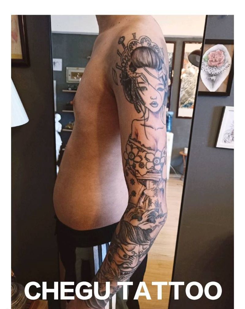 暴力修改纹身图片