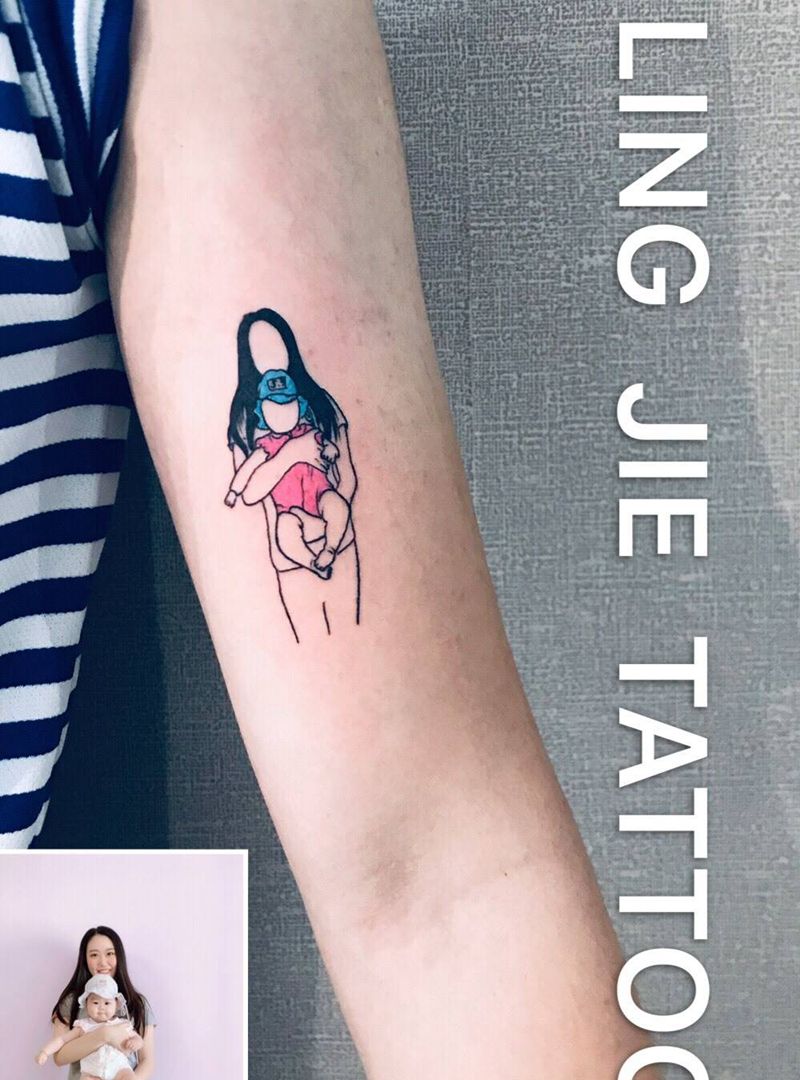 简笔画纹身图片