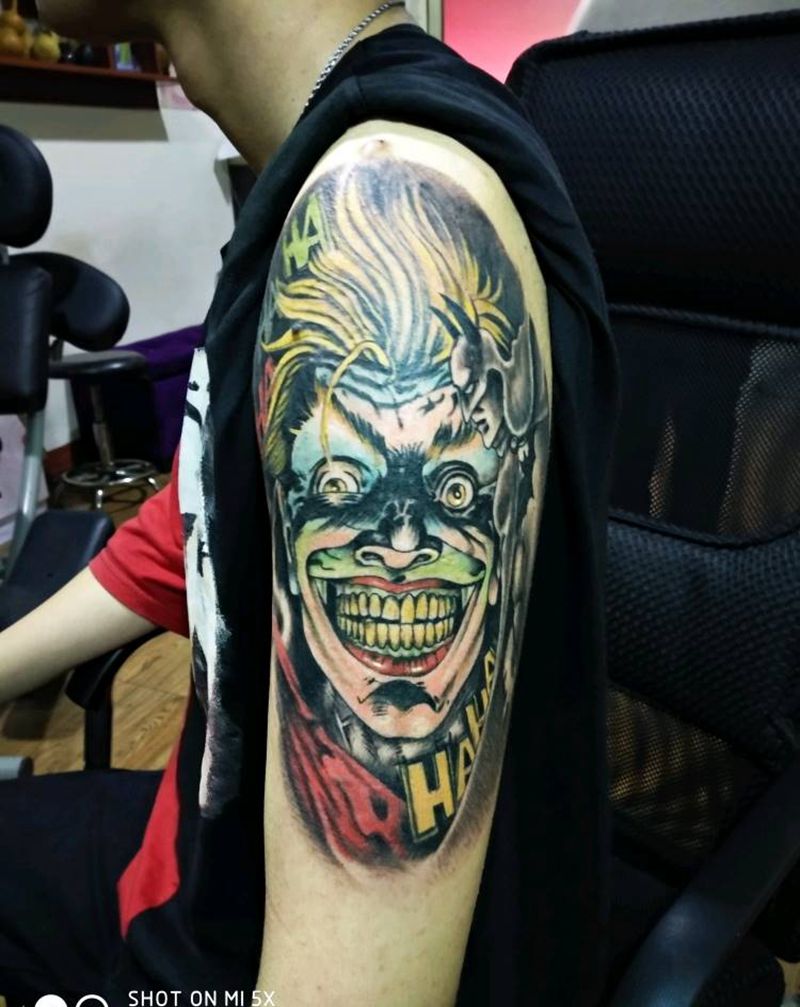 小丑纹身图片