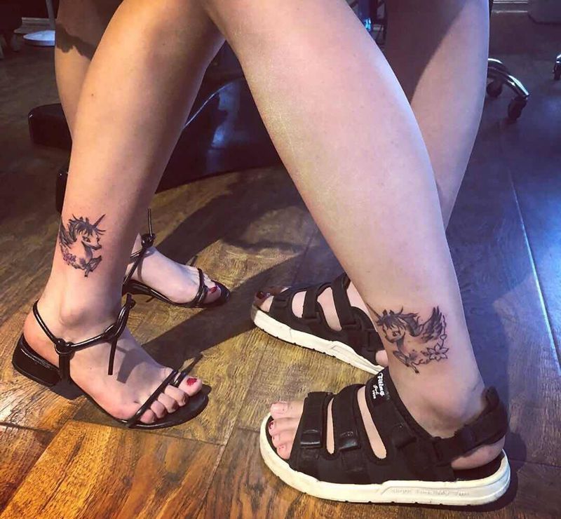 小清新组纹身图片