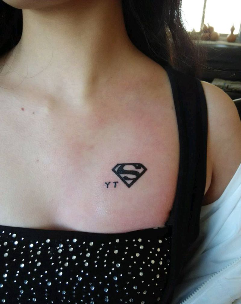 超人纹身图片