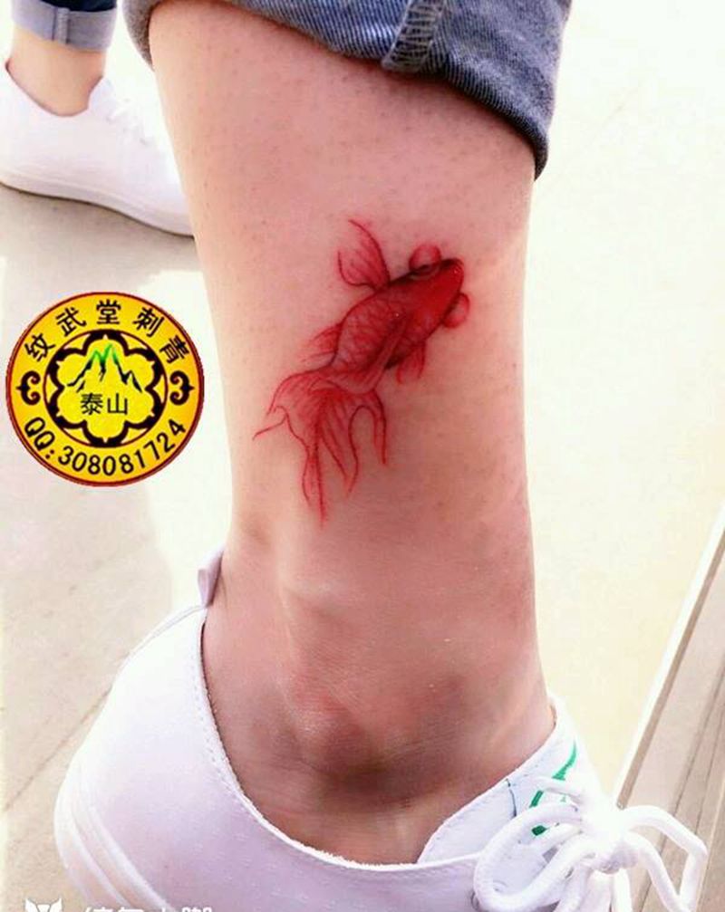 小鱼儿纹身图片