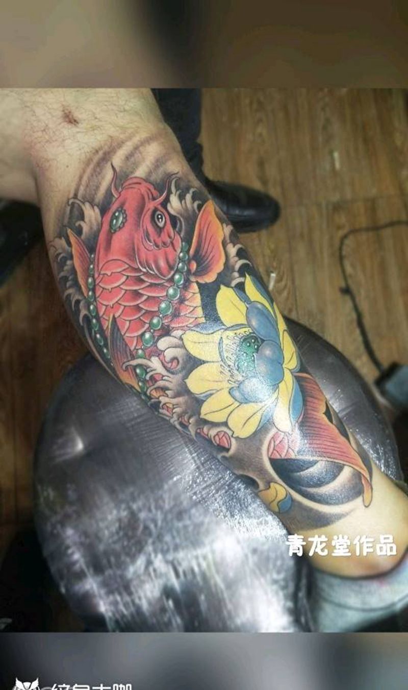 鱼纹身图片
