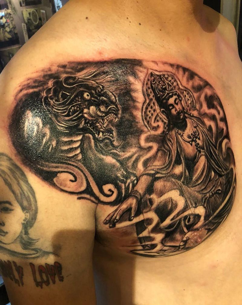 还有一点完成纹身图片