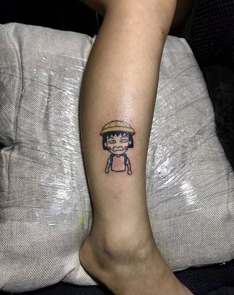 小丸子纹身图片