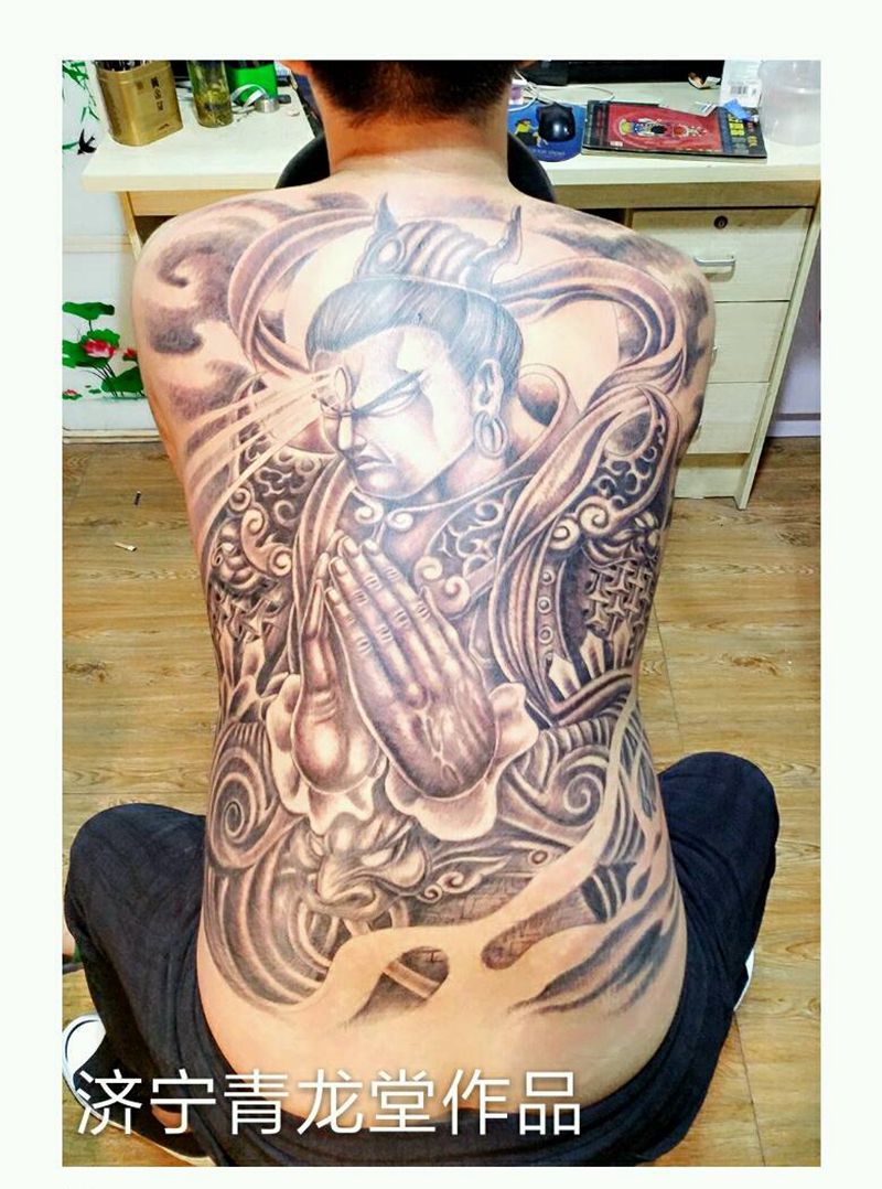 二郎神纹身图片