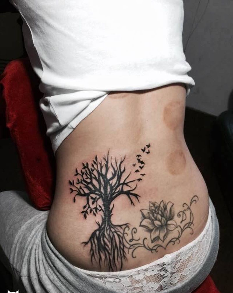 生命之树纹身图片