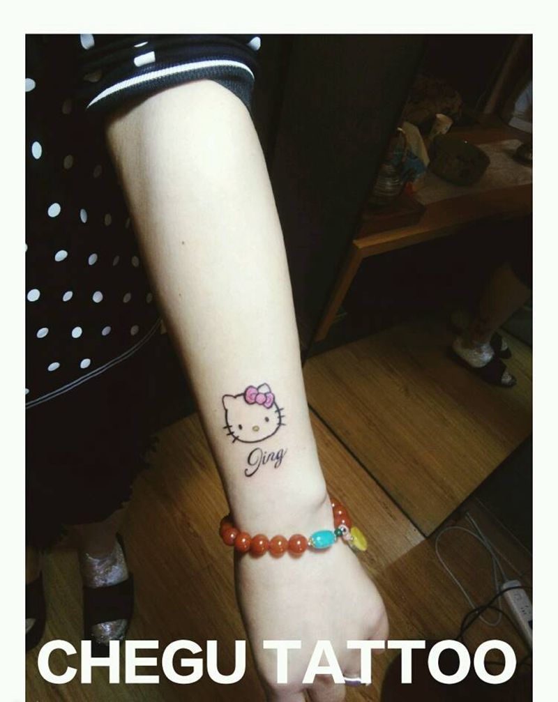 小清新纹身图片