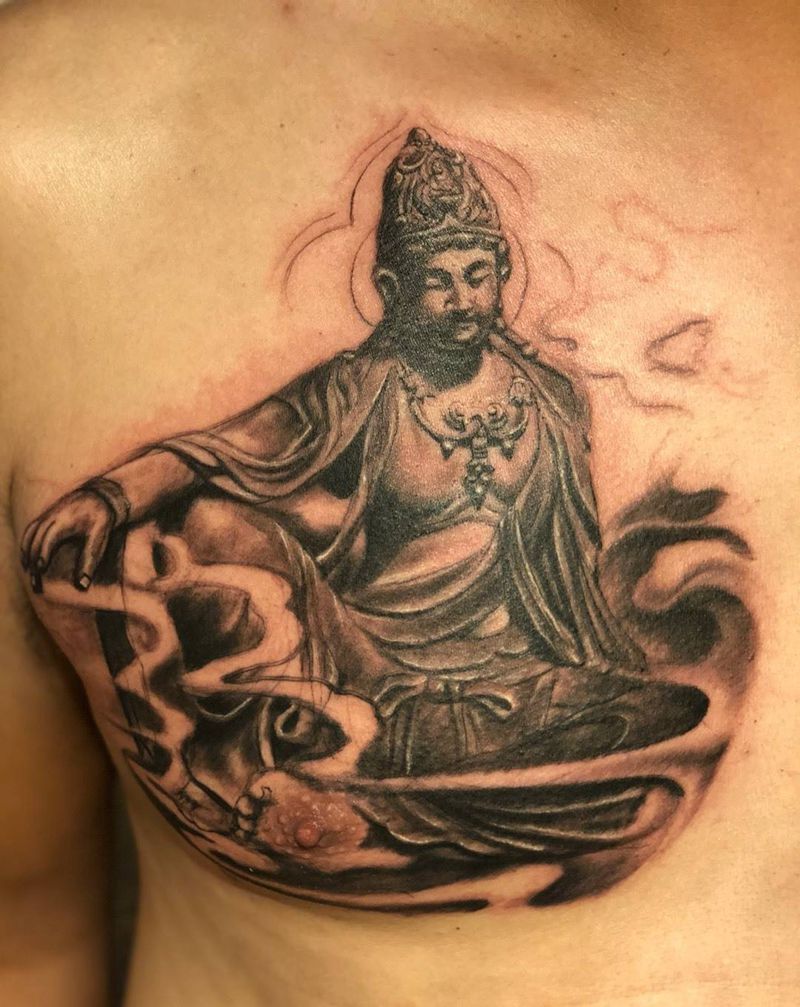文殊菩萨半价纹身图片