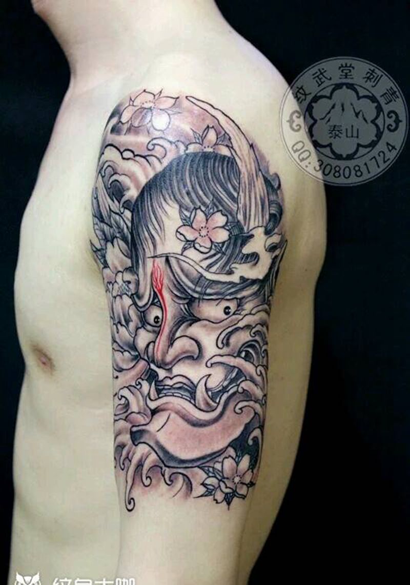 般若纹身图片